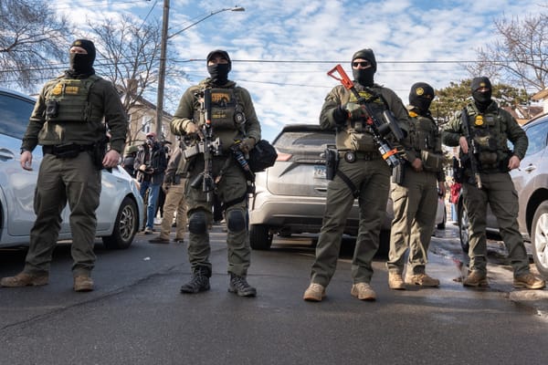 Federal agents ram a man's vehicle and demand identification at Park Avenue and 35th Street in Minneapolis