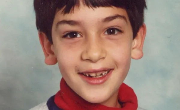 The author as a young boy.