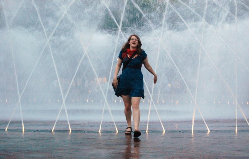 Boston fountains, long ago