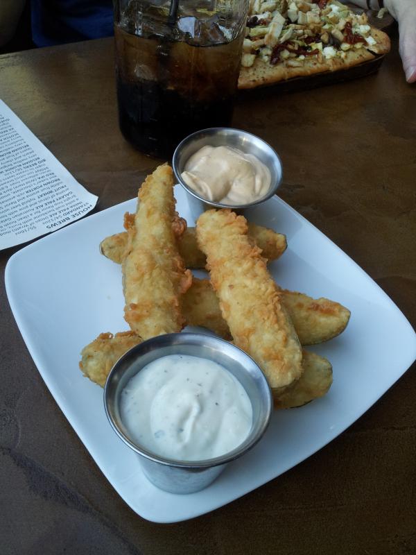 Fried pickles 