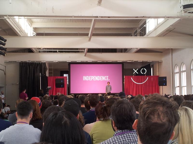 Independence: it's about maintaining control over your work. #xoxofest