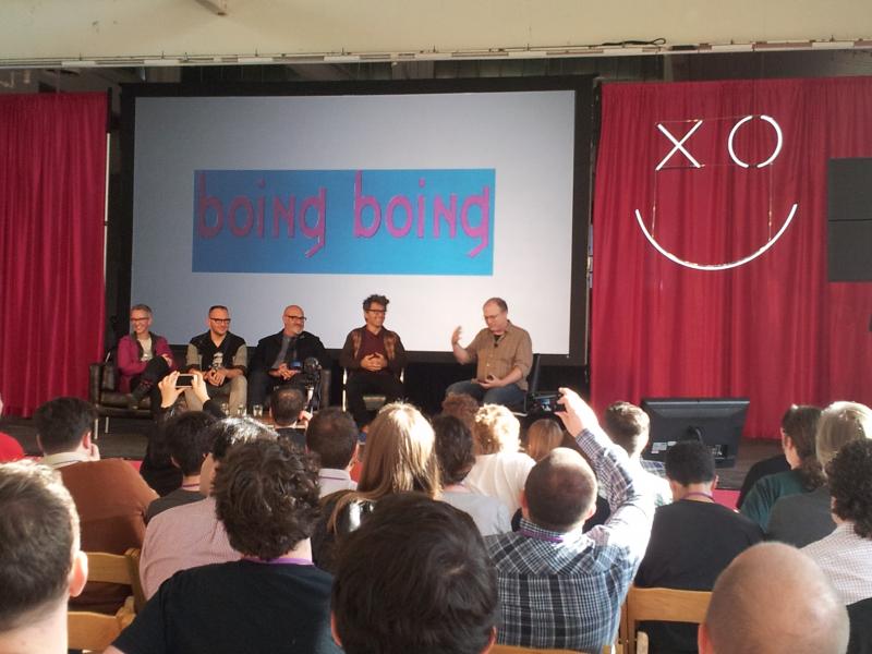 Never seen on one stage before: team Boing Boing! #xoxofest