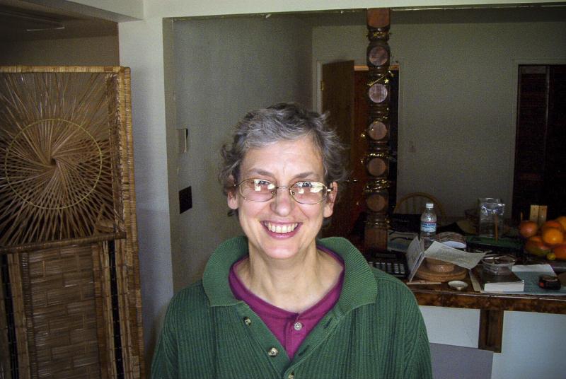 Ma, just before I left California to go home, 11 years ago.