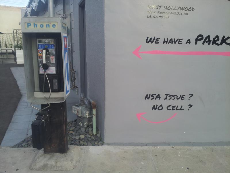 Reasons to use a payphone