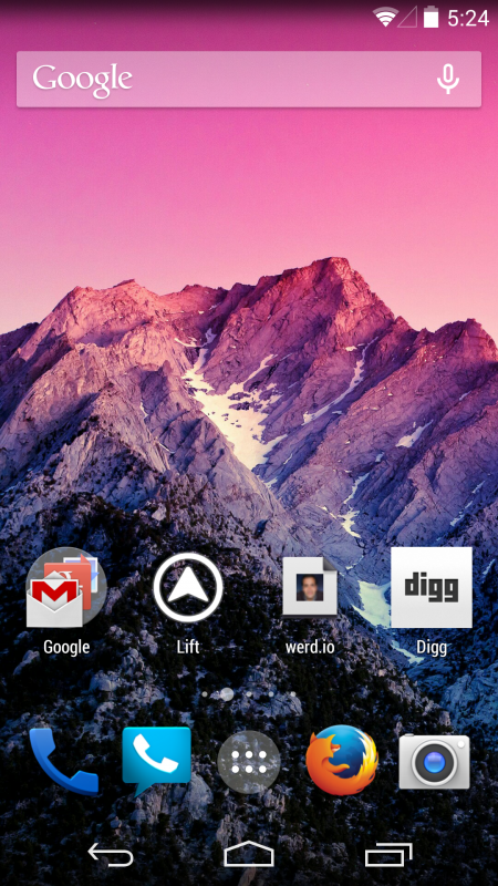 A new device always feels like a new start.