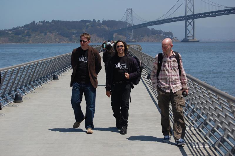 ... And finally, on our trip to San Francisco in 2008. (My photo, so I'm not in it.)