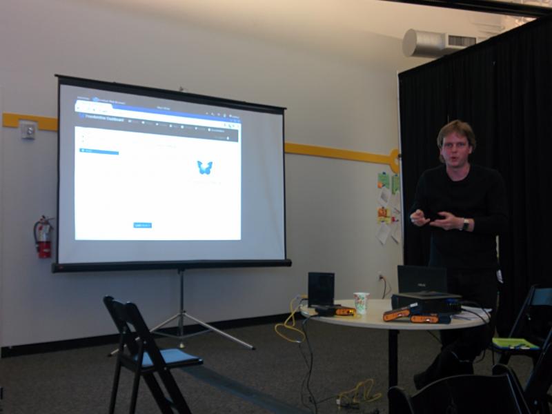 Learning all about the FreedomBox; another interesting home cloud. #iiw