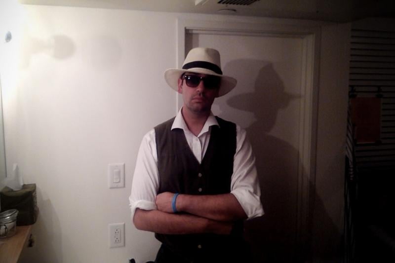 Accidentally dressed up as some kind of British colonial explorer / Mafia bodyguard for prom. #yxyy