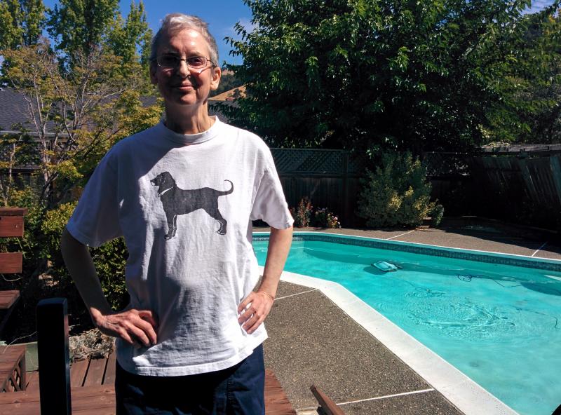 Pool scientist at work