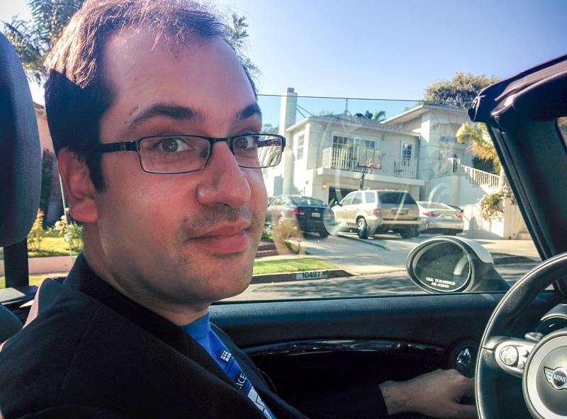 Driving around LA