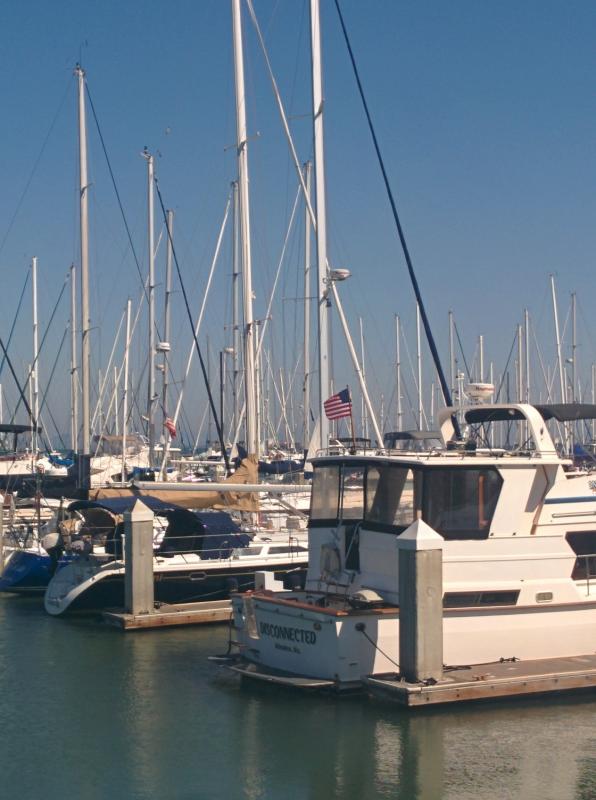 Harbor boats