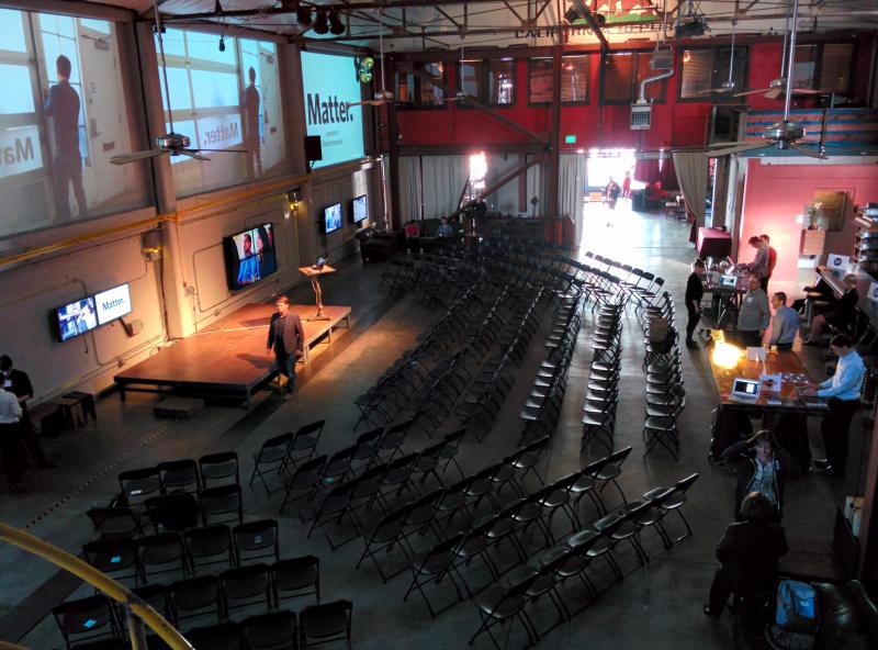 Excited for @mattervc demo day three. Half an hour to go!