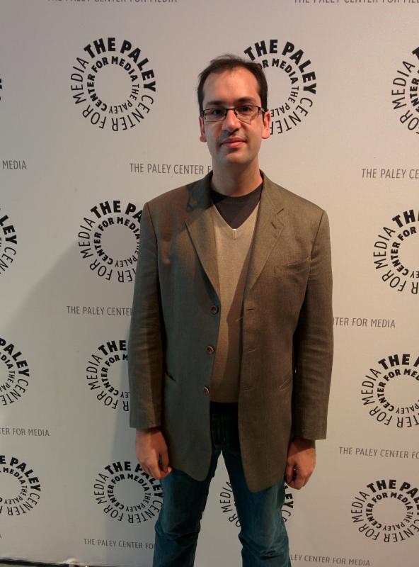 Hanging out at the Paley Center.