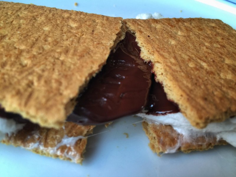 Totally made myself a s'more for breakfast. #yolo #ilivealone #nominaladult