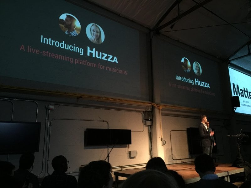 Introducing @Huzza_Live: a live streaming platform for independent musicians. #matterdemoday