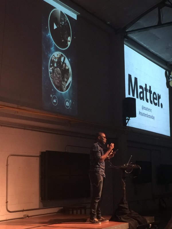 Introducing @verbatmapp: a social network for multimedia storytelling with a really sweet UI. #matterdemoday