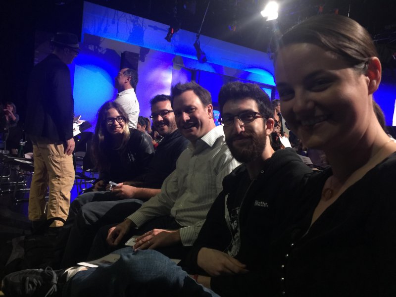 Matter Community representing at KQED's internal Labs demo day