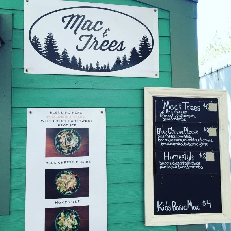 IT'S A MAC AND CHEESE AND BROCCOLI CART CALLED MAC AND TREES

#happinessisawarmpun