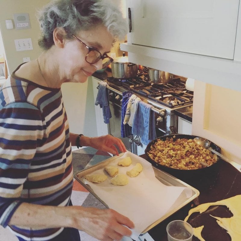 Piroshki in production.