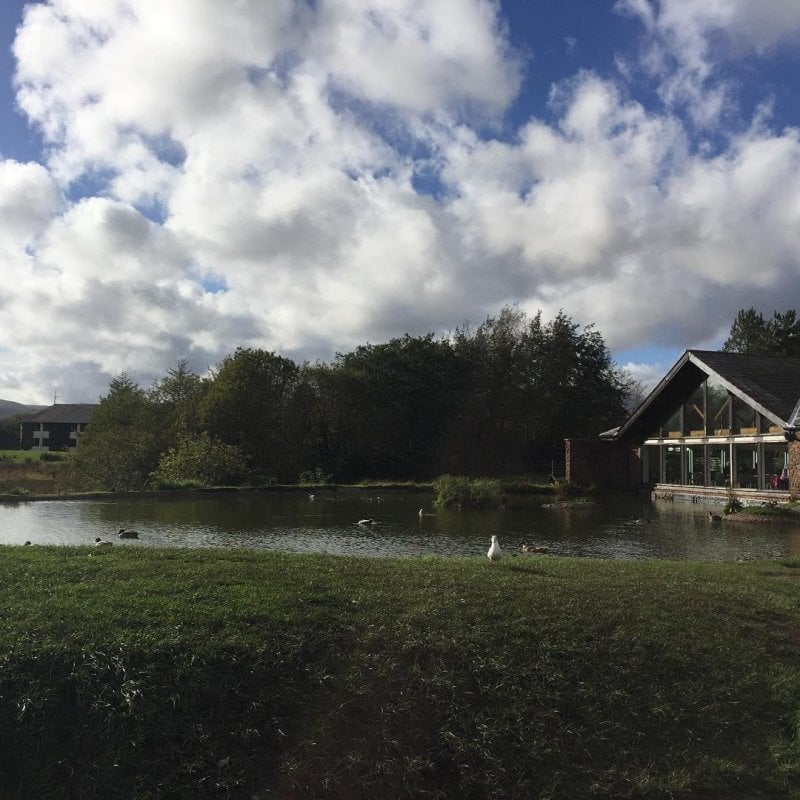 Pit stop in the Lake District.