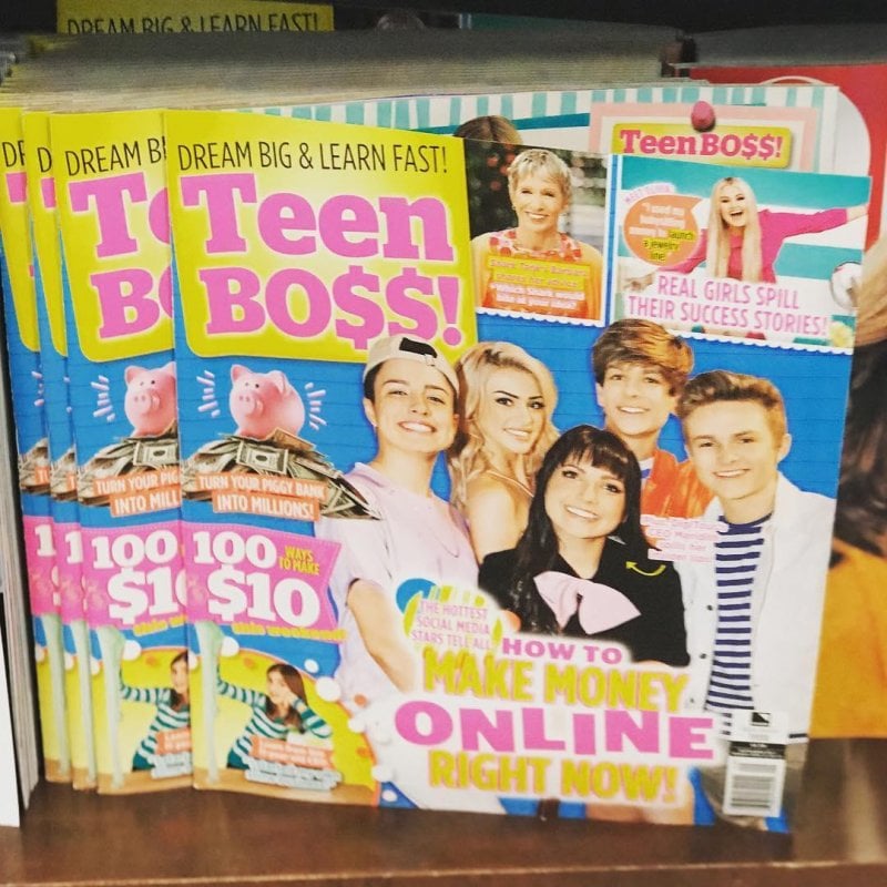 Also looking forward to Teen Organizer magazine.
